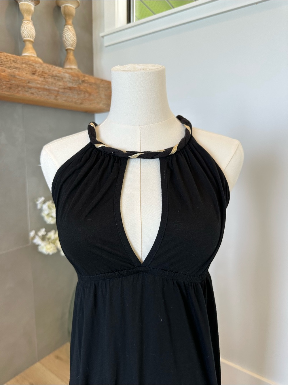 Vintage Y2K Jordan Taylor Collection Black Maxi Dress - Picture 3 of 9